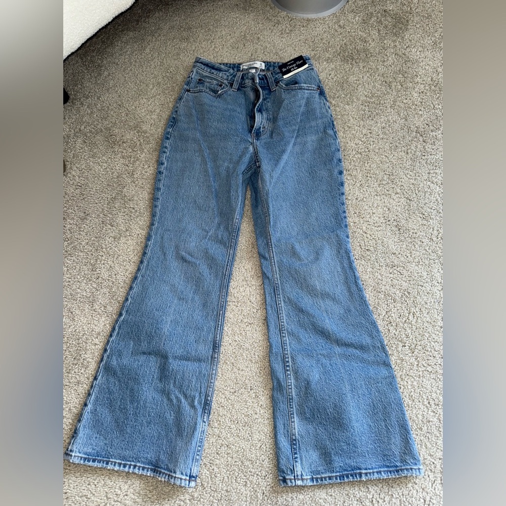 Abercrombie & Fitch Curve Love Vintage Flare Jeans
